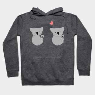 Koala love Hoodie